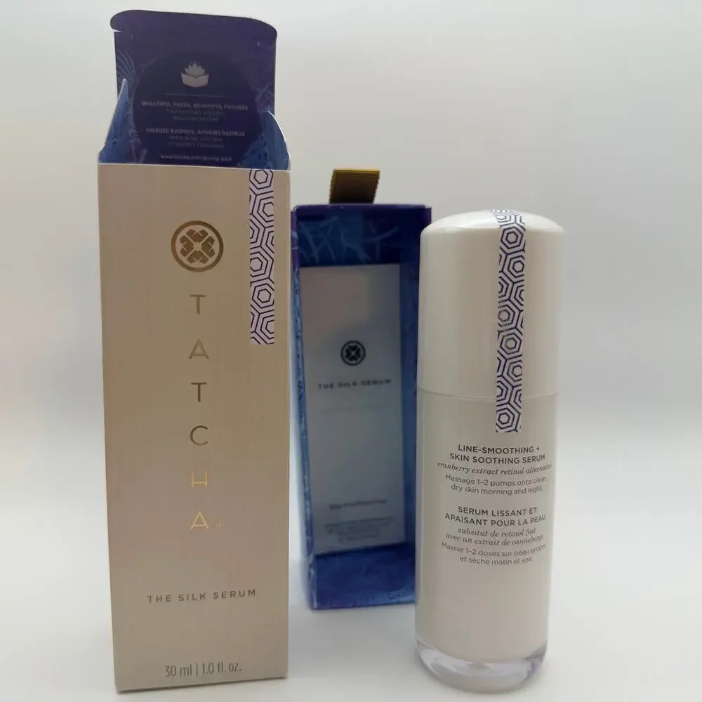 Tatcha The Silk Serum Wrinkle-Smoothing Retinol Alternative 30mL Full Size NIB
